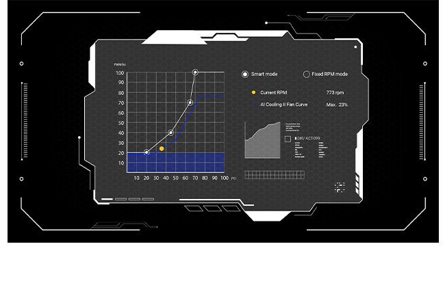 tela do aplicativo de controle de temperatura da placa.