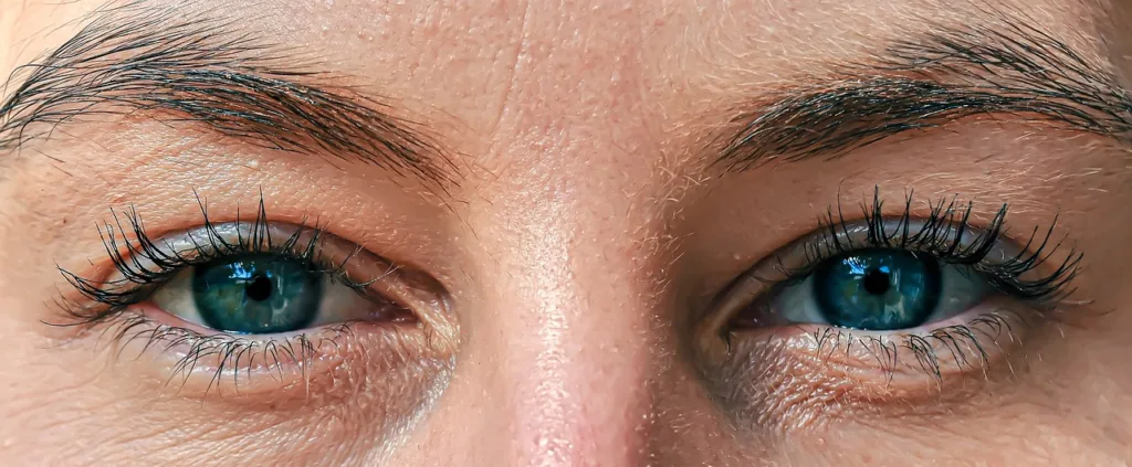 imagem de um par de olhos.