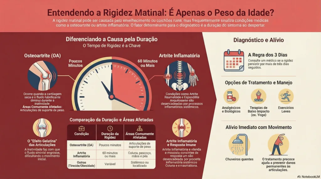 infográfico da dor matinal.