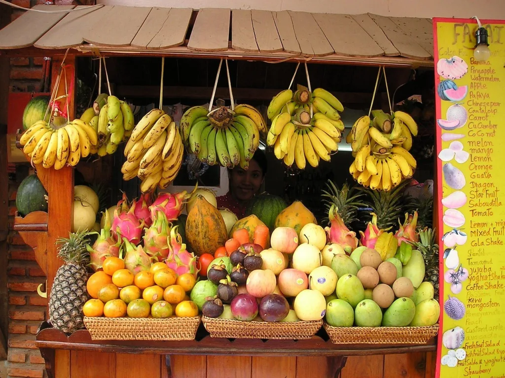 mercadinho de frutas.