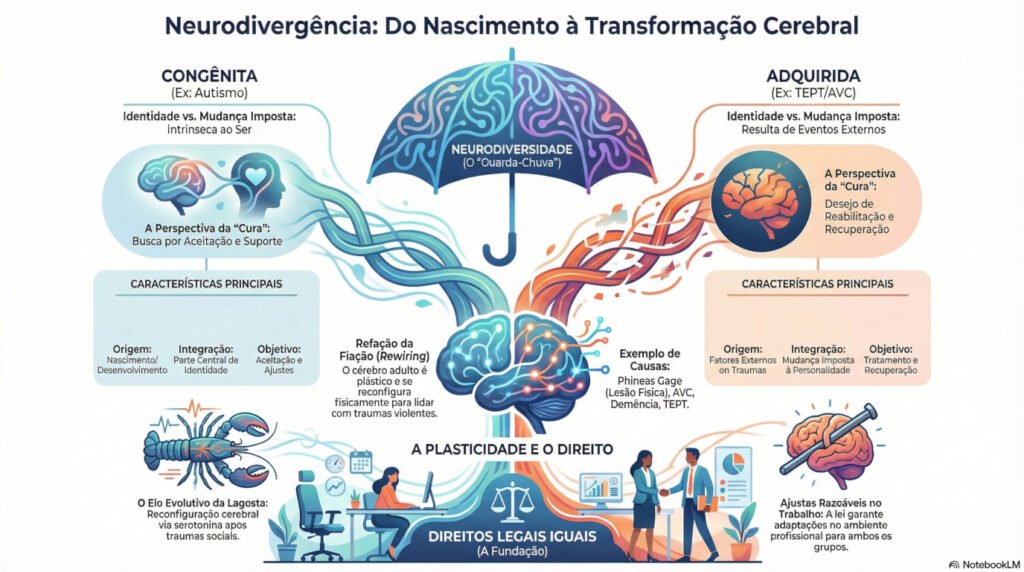 infográfico neurodiversidade adquirida.