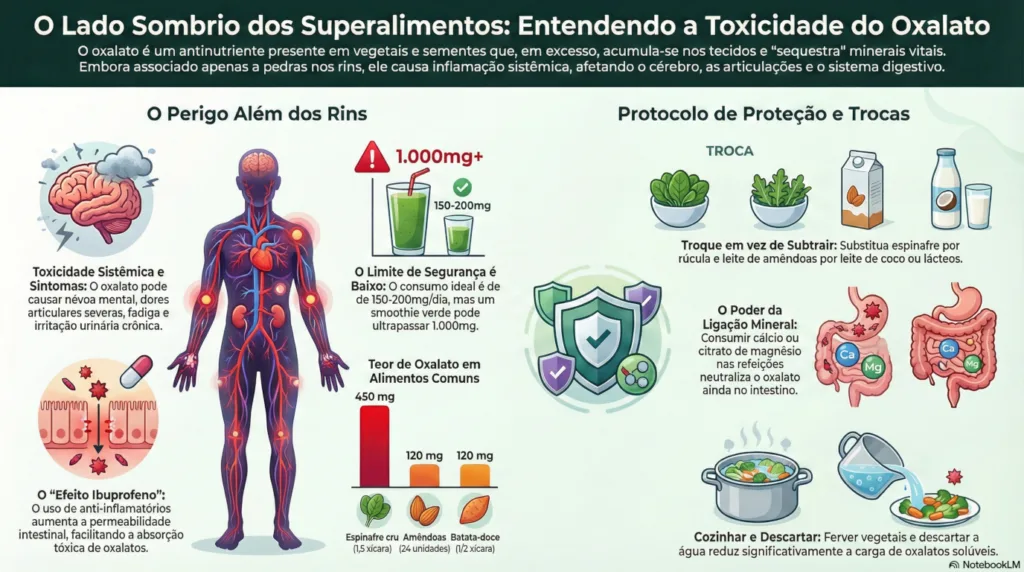 infográfico do oxalato.