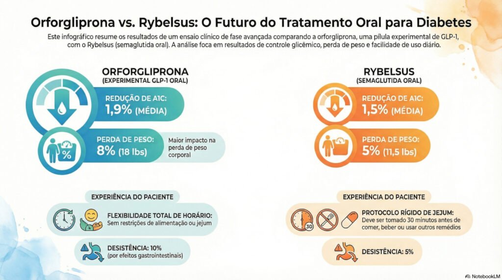 infográfico das pílulas GLP-1