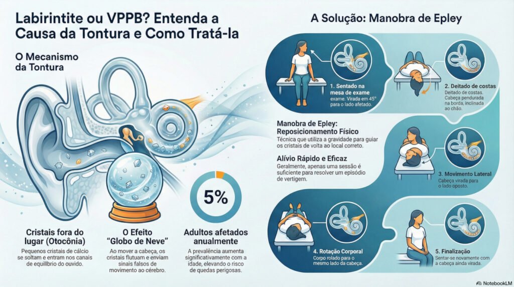 infográfico da vertigem.